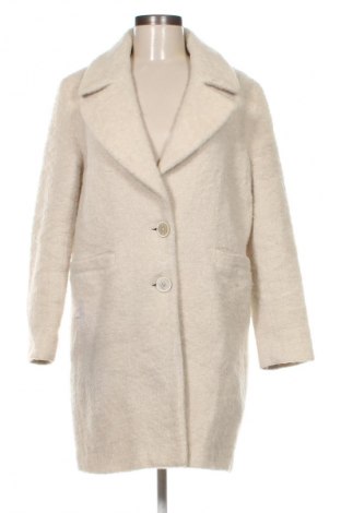 Damenmantel Massimo Dutti, Größe S, Farbe Ecru, Preis € 58,99