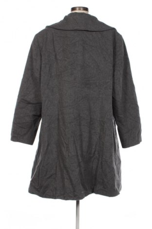 Γυναικείο παλτό Mia Moda, Μέγεθος 3XL, Χρώμα Γκρί, Τιμή 46,99 €