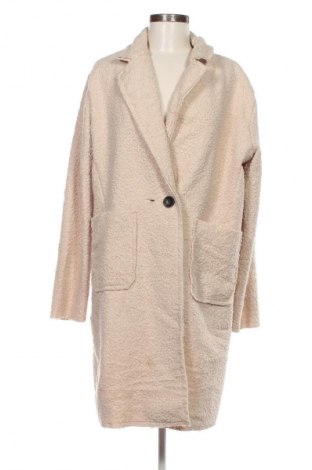 Γυναικείο παλτό NEW COLLECTION, Μέγεθος L, Χρώμα  Μπέζ, Τιμή 80,99 €