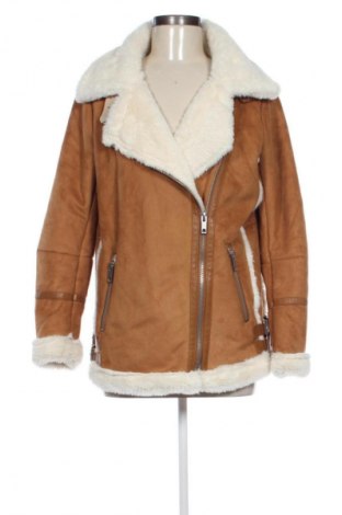Γυναικείο παλτό Pull&Bear, Μέγεθος S, Χρώμα Καφέ, Τιμή 17,99 €