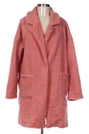 Γυναικείο παλτό SHEIN, Μέγεθος L, Χρώμα Ρόζ , Τιμή 15,99 €