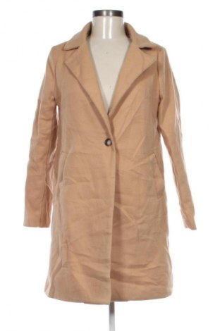 Дамско палто SHEIN, Размер S, Цвят Бежов, Цена 40,99 лв.
