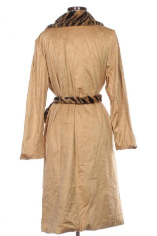 Дамско палто SHEIN, Размер XL, Цвят Бежов, Цена 44,99 лв.