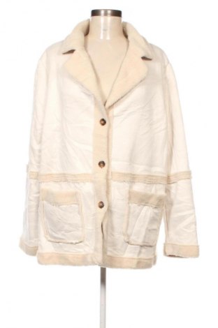 Dámsky kabát  SHEIN, Veľkosť L, Farba Kremová, Cena  26,95 €