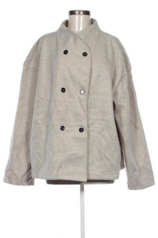 Дамско палто SHEIN, Размер 4XL, Цвят Бежов, Цена 13,99 лв.