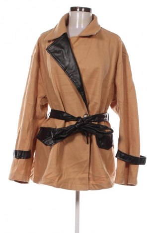 Palton de femei SHEIN, Mărime XXL, Culoare Bej, Preț 35,99 Lei