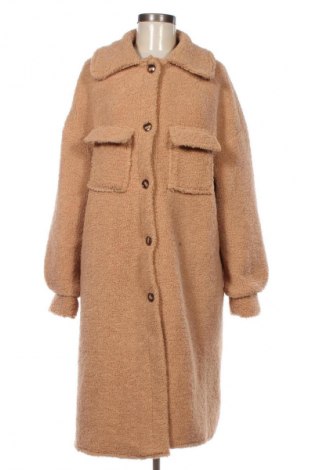 Γυναικείο παλτό SHEIN, Μέγεθος M, Χρώμα  Μπέζ, Τιμή 18,99 €
