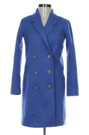Дамско палто Sinsay, Размер XXS, Цвят Син, Цена 58,65 лв.