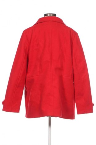 Damski płaszcz Ulla Popken, Rozmiar XL, Kolor Czerwony, Cena 237,99 zł