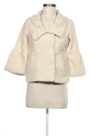 Γυναικείο παλτό Unbranded, Μέγεθος M, Χρώμα Εκρού, Τιμή 45,99 €
