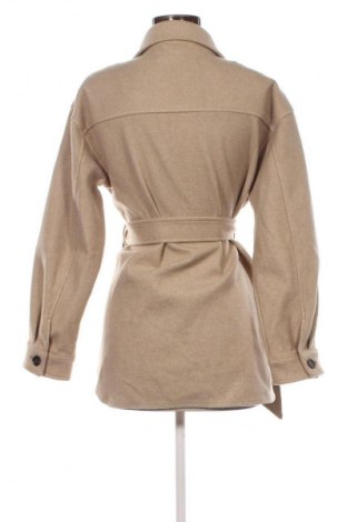 Dámský kabát  Zara, Velikost S, Barva Béžová, Cena  709,00 Kč