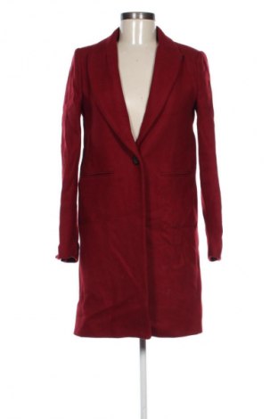 Palton de femei Zara, Mărime S, Culoare Roșu, Preț 205,99 Lei