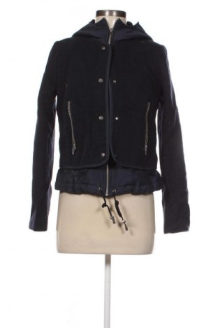 Palton de femei Zara, Mărime S, Culoare Albastru, Preț 193,99 Lei