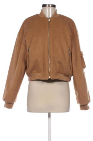 Damski płaszcz Zara, Rozmiar L, Kolor Brązowy, Cena 109,99 zł