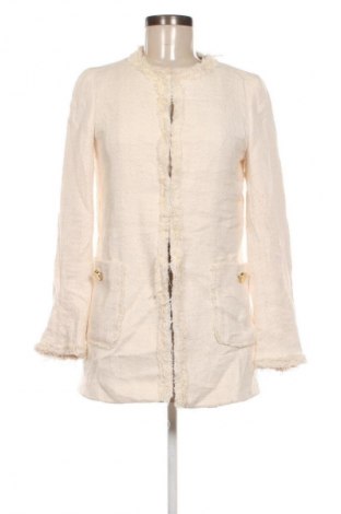 Damenmantel Zara, Größe XS, Farbe Ecru, Preis € 15,99