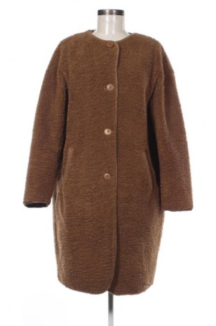 Дамско палто Zara, Размер S, Цвят Кафяв, Цена 52,99 лв.