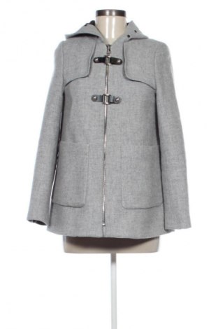 Дамско палто Zara, Размер S, Цвят Сив, Цена 48,99 лв.
