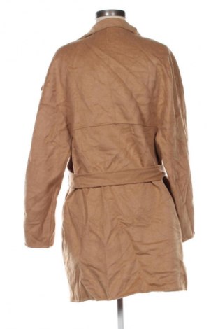 Дамско палто Zara, Размер XL, Цвят Бежов, Цена 59,99 лв.