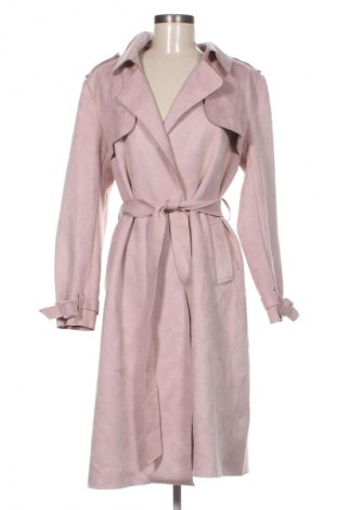 Дамско палто Zara, Размер XL, Цвят Розов, Цена 59,99 лв.