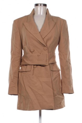 Palton de femei Zara, Mărime M, Culoare Bej, Preț 58,99 Lei