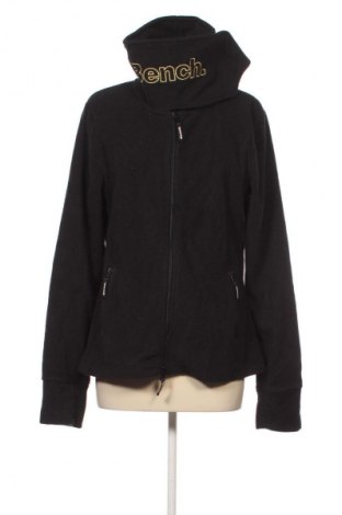 Дамско поларено яке Bench, Размер L, Цвят Черен, Цена 68,99 лв.