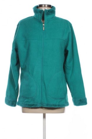 Дамско поларено яке Unbranded, Размер M, Цвят Зелен, Цена 23,99 лв.