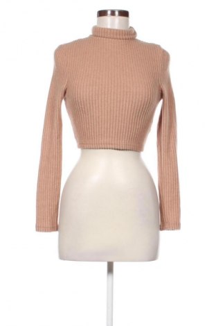 Damski golf SHEIN, Rozmiar XS, Kolor Beżowy, Cena 29,99 zł