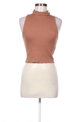 Дамско полo Zara, Размер L, Цвят Кафяв, Цена 20,00 лв.