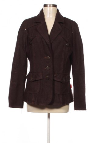 Γυναικείο σακάκι B2 By Via Appia, Μέγεθος M, Χρώμα Καφέ, Τιμή 19,99 €