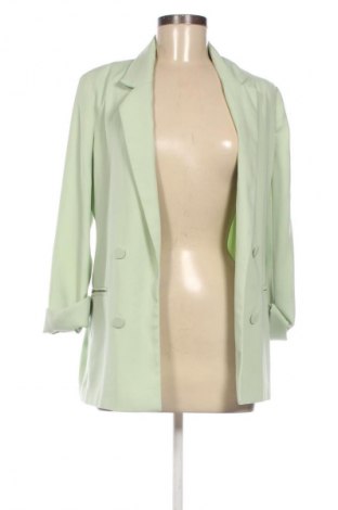 Дамско сако Bershka, Размер M, Цвят Зелен, Цена 48,00 лв.