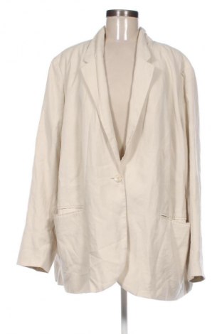 Дамско сако H&M, Размер XXL, Цвят Бежов, Цена 48,00 лв.
