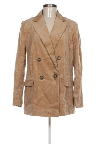 Дамско сако H&M, Размер XL, Цвят Бежов, Цена 34,99 лв.
