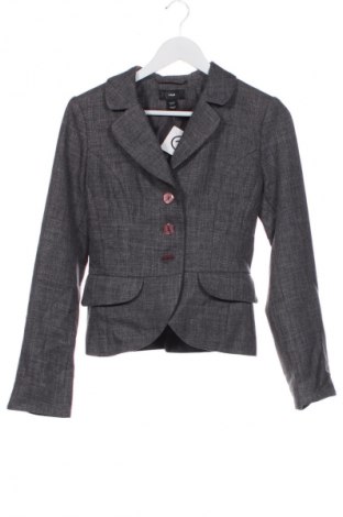 Дамско сако H&M, Размер XS, Цвят Сив, Цена 24,99 лв.