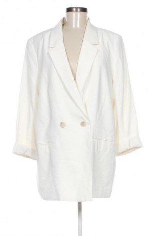 Sacou de femei H&M, Mărime L, Culoare Ecru, Preț 98,77 Lei