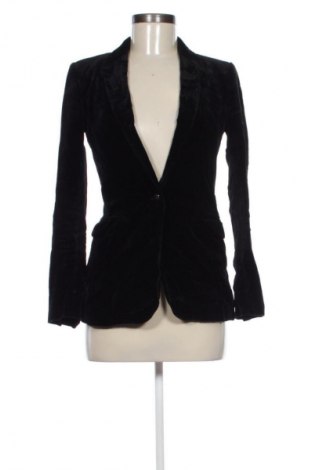 Дамско сако Massimo Dutti, Размер S, Цвят Черен, Цена 91,99 лв.