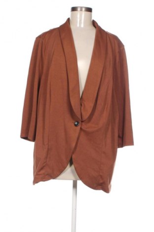 Damen Blazer SHEIN, Größe 4XL, Farbe Braun, Preis 24,99 €