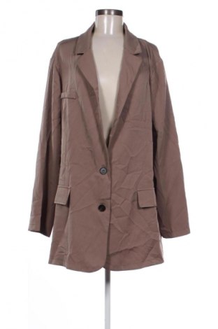 Női blézer SHEIN, Méret 4XL, Szín Barna, Ár 3 939 Ft