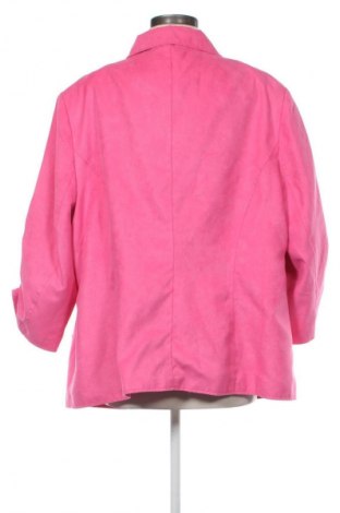Дамско сако Ulla Popken, Размер 3XL, Цвят Розов, Цена 47,99 лв.