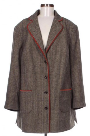 Damen Blazer Ulla Popken, Größe 5XL, Farbe Mehrfarbig, Preis 35,00 €