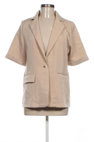 Дамско сако Unbranded, Размер XL, Цвят Бежов, Цена 56,99 лв.