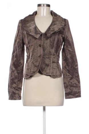 Дамско сако Eva & Claudi, Размер S, Цвят Кафяв, Цена 109,00 лв.