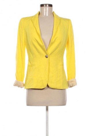 Damski żakiet Zara, Rozmiar S, Kolor Żółty, Cena 154,78 zł