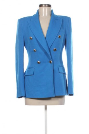 Sacou de femei Zara, Mărime S, Culoare Albastru, Preț 62,99 Lei