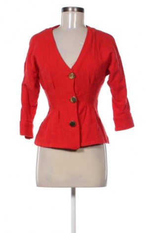 Damen Blazer Zara, Größe S, Farbe Rot, Preis 26,05 €