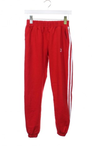 Дамско спортно долнище Adidas, Размер XS, Цвят Червен, Цена 41,00 лв.