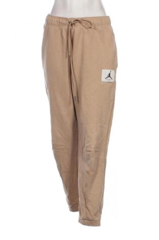 Γυναικείο αθλητικό παντελόνι Air Jordan Nike, Μέγεθος S, Χρώμα  Μπέζ, Τιμή 39,99 €