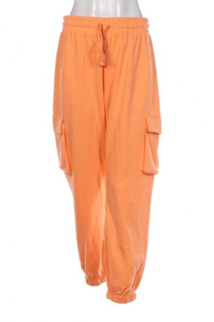 Pantaloni trening de femei Zara, Mărime L, Culoare Portocaliu, Preț 83,99 Lei