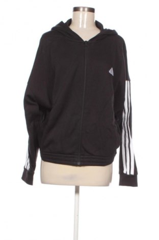 Дамско спортно горнище Adidas, Размер XL, Цвят Черен, Цена 109,99 лв.