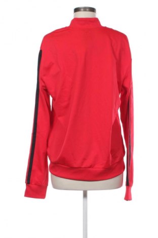 Дамско спортно горнище Adidas, Размер XL, Цвят Червен, Цена 109,99 лв.