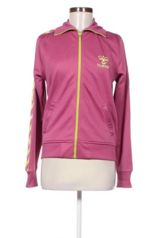 Γυναικεία αθλητική ζακέτα Hummel, Μέγεθος L, Χρώμα Ρόζ , Τιμή 17,39 €